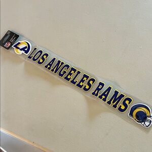 NFL official LA Rams Decal